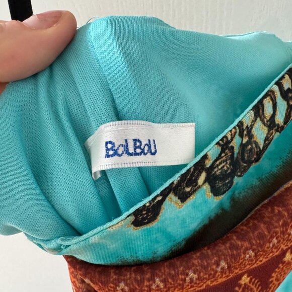 BoLBoU y2K micro-mesh tribal dress - Picture 4 of 6